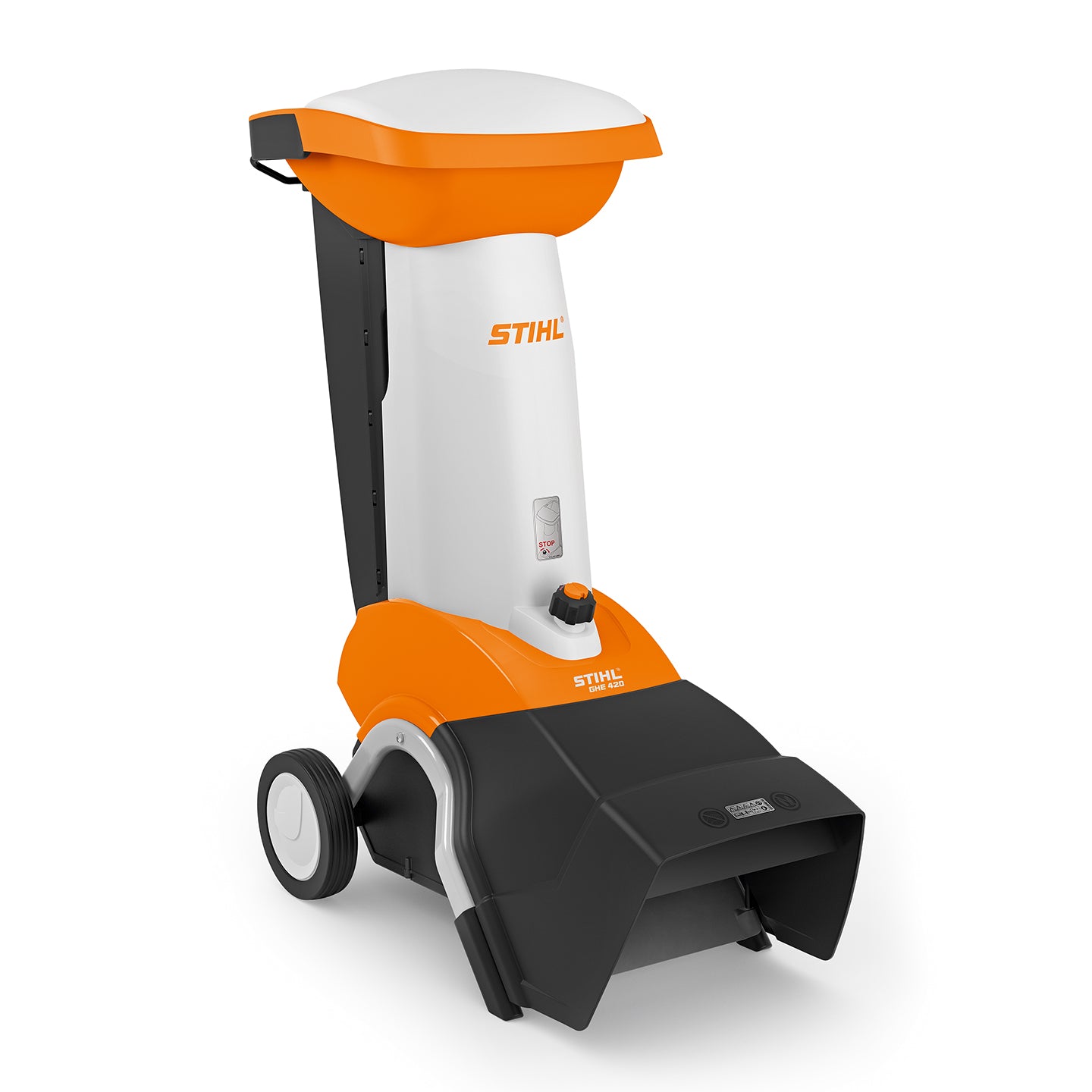 Biotrituratore elettrico Stihl GHE 420, vista laterale