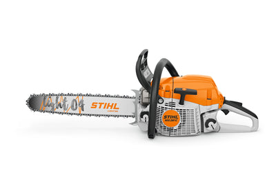 Dettaglio della barra guida della motosega STIHL MS 261 C-M