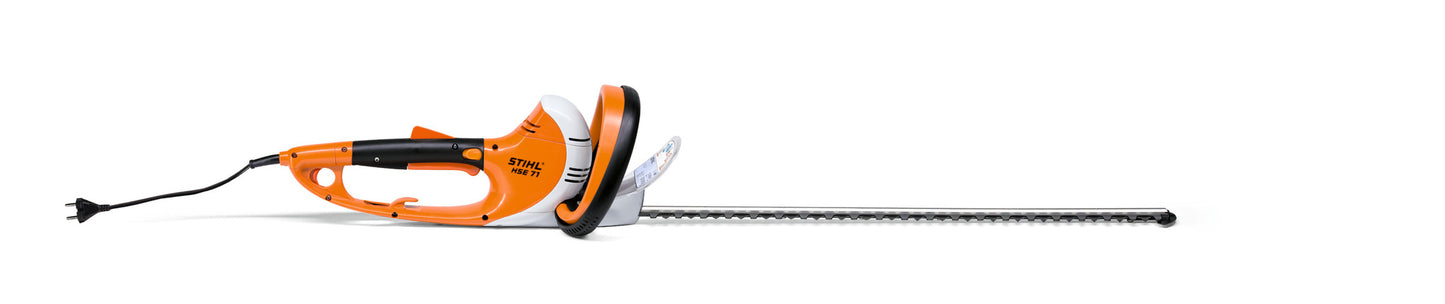 Particolare del motore del tagliasiepi elettrico Stihl HSE 71