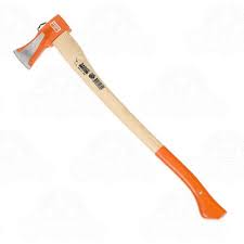 Ascia per spacco con manico curvo in frassino SUS