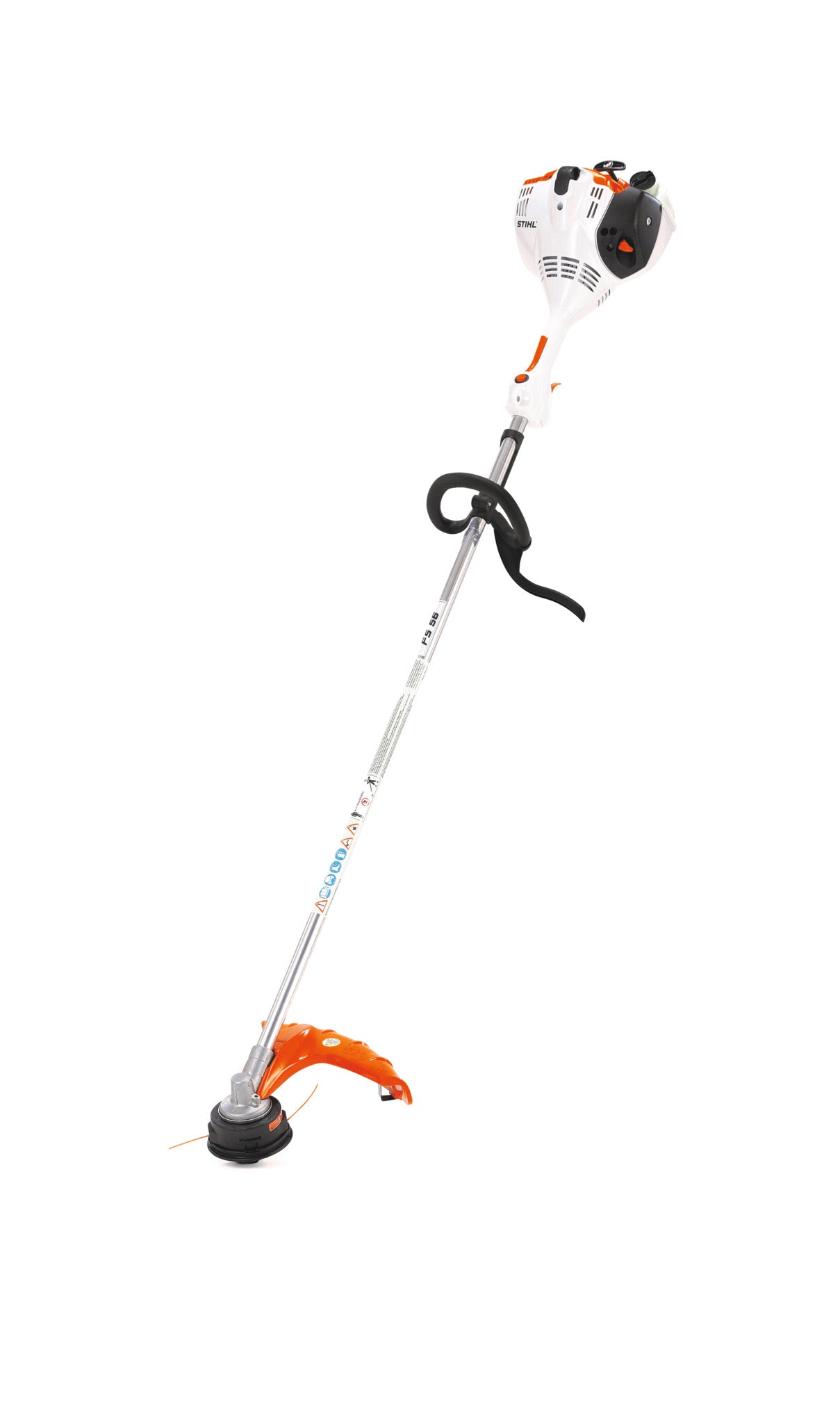 Vista laterale del decespugliatore STIHL FS 56 R