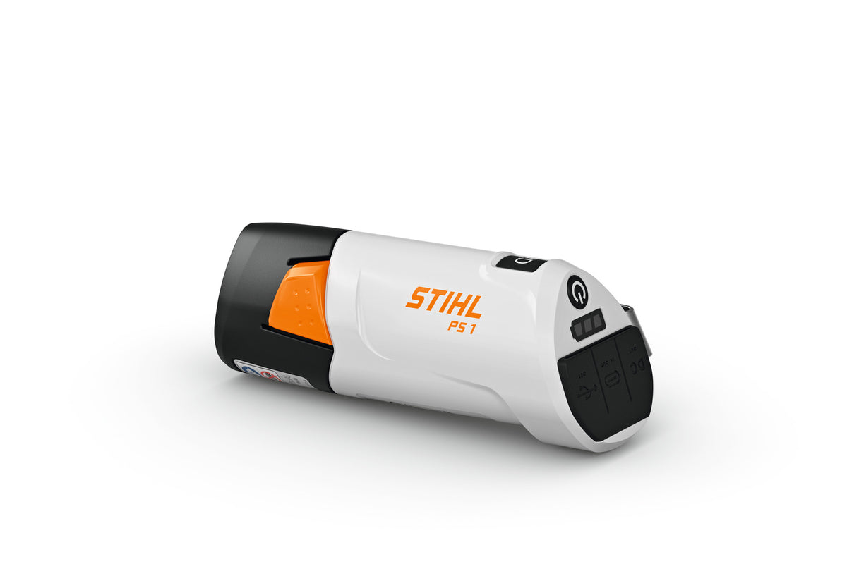 Motosega a batteria STIHL PS 1 con vista sul corpo principale