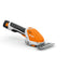 Rifinitore STIHL HSA 26 con lame intercambiabili e design compatto.