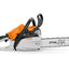 Motosega STIHL MS 162 vista laterale