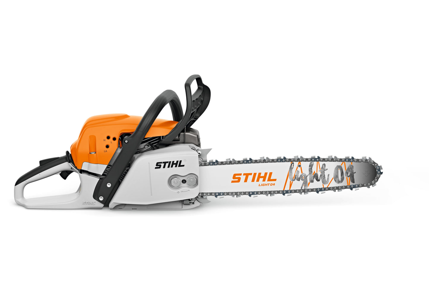 Motosega STIHL MS 291 vista laterale