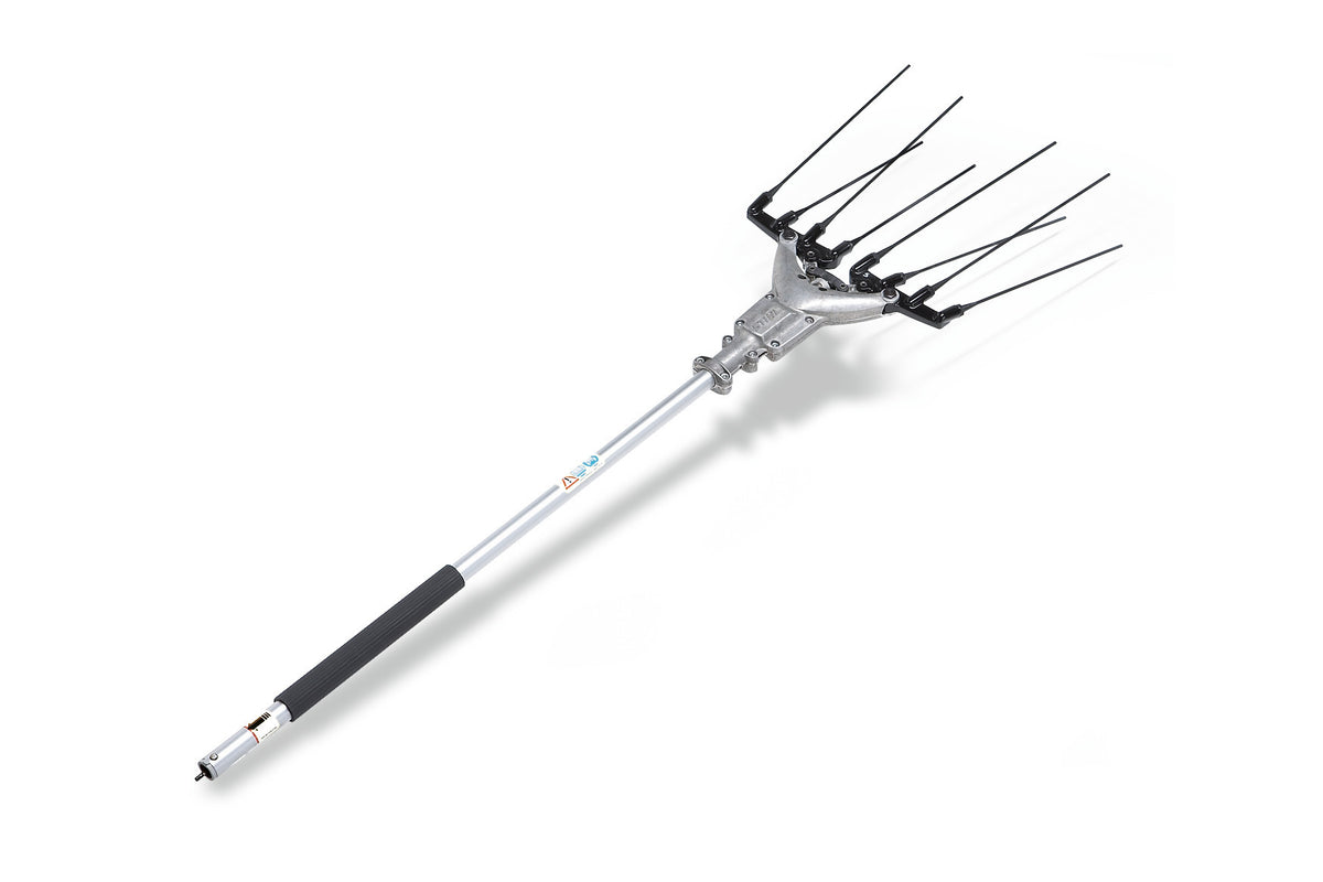 Vista laterale del Raccoglitore SP-KM di Stihl in modalità raccolta