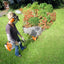 Il decespugliatore STIHL FS 56 R in azione su un prato