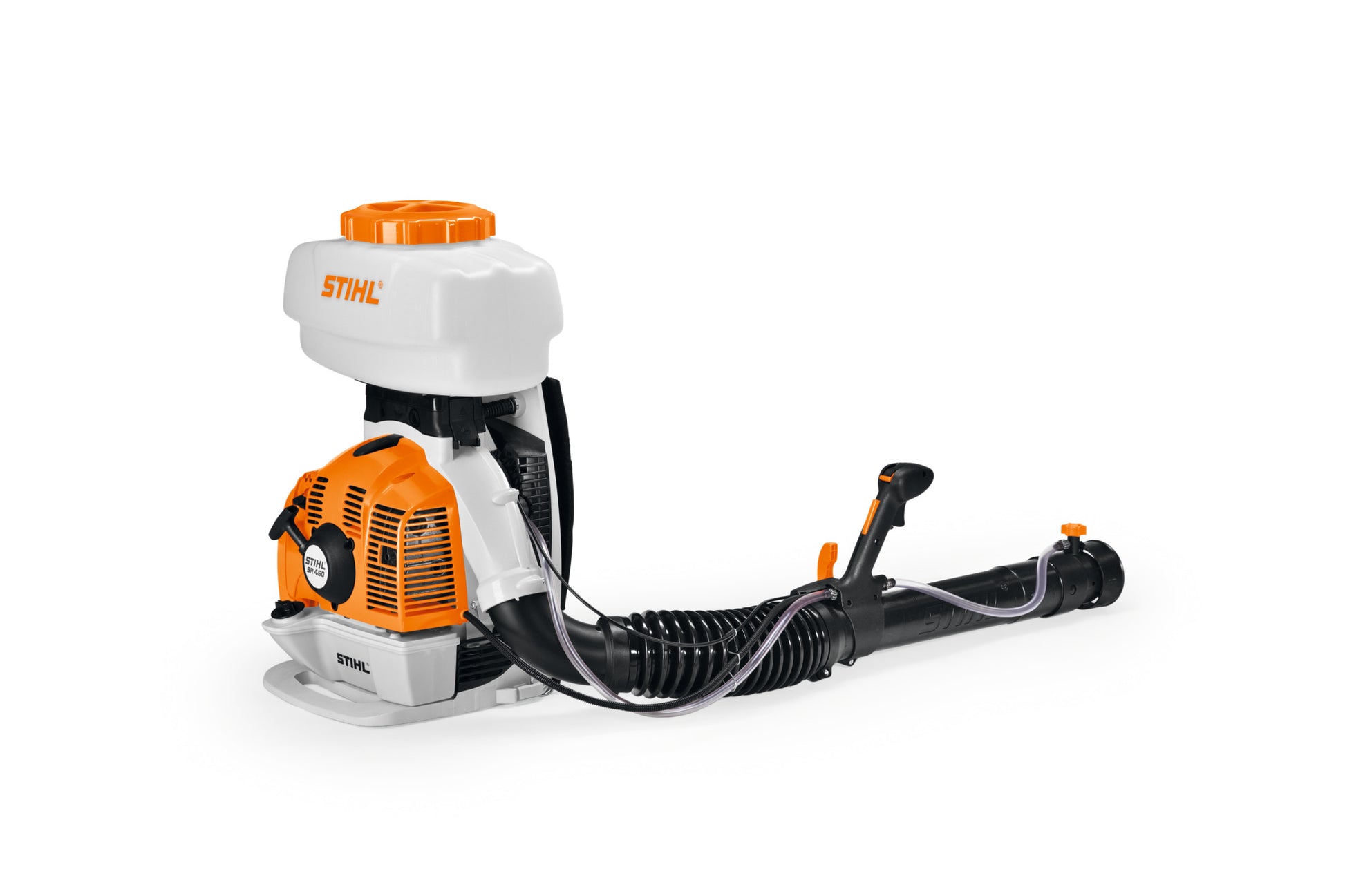 Vista frontale dell'atomizzatore Stihl SR 450