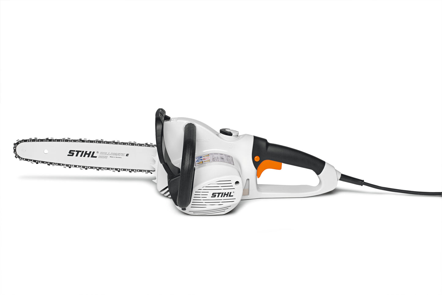 Motosega STIHL MSE 170 in vista laterale destra