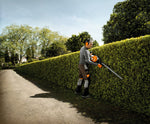 Close-up delle lame del tagliasiepi STIHL HS 87 T