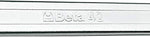 Chiave inglese Beta 42 in acciaio cromato, utensile professionale per meccanici e fai-da-te. Alta qualità e resistenza, ideale per lavori di precisione. Marchio Beta inciso sulla superficie. Disponibile in varie dimensioni.