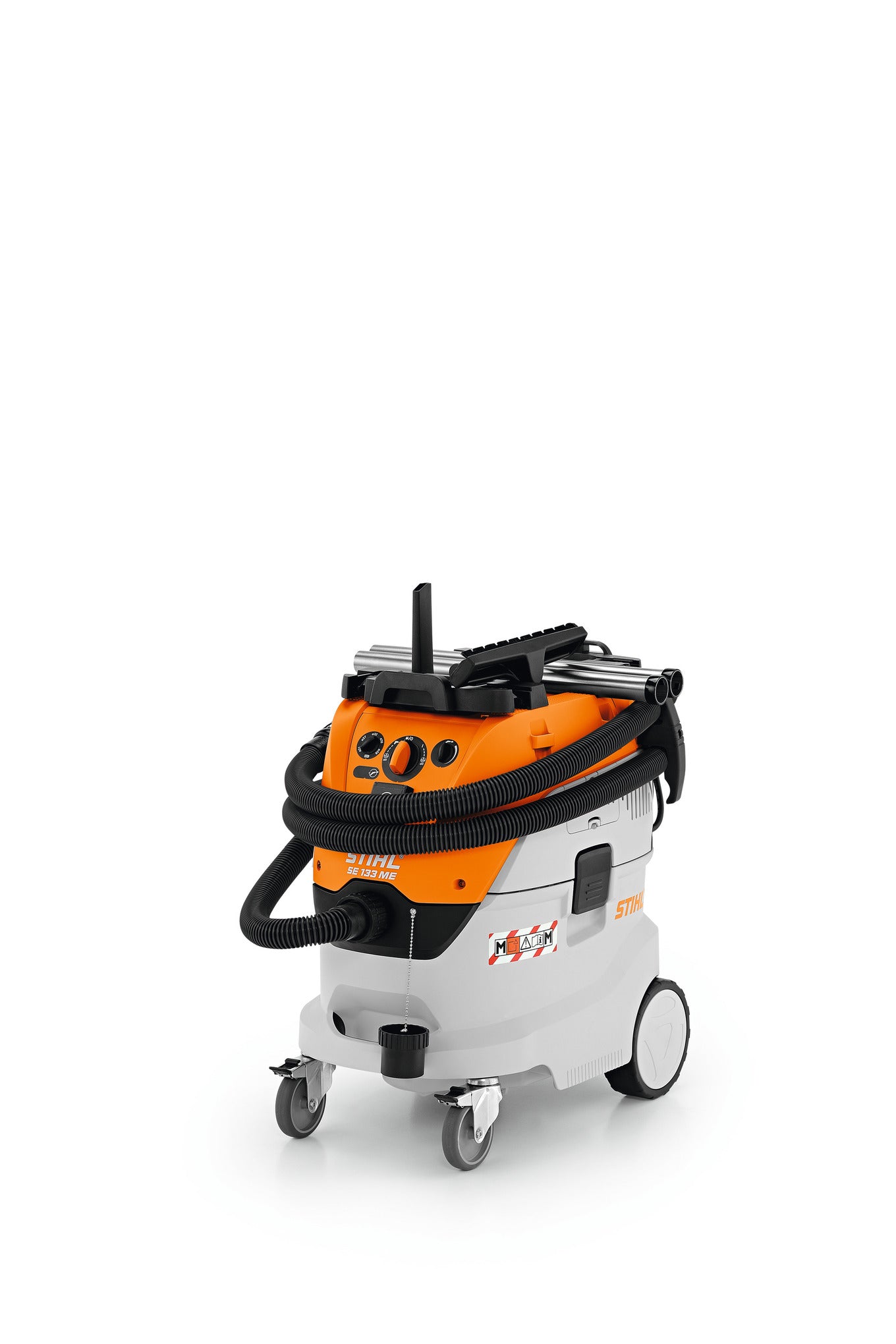 Vista laterale aspiratore Stihl SE 133 ME