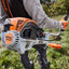 Dettaglio del motore del decespugliatore STIHL FS 311 a 4-Mix