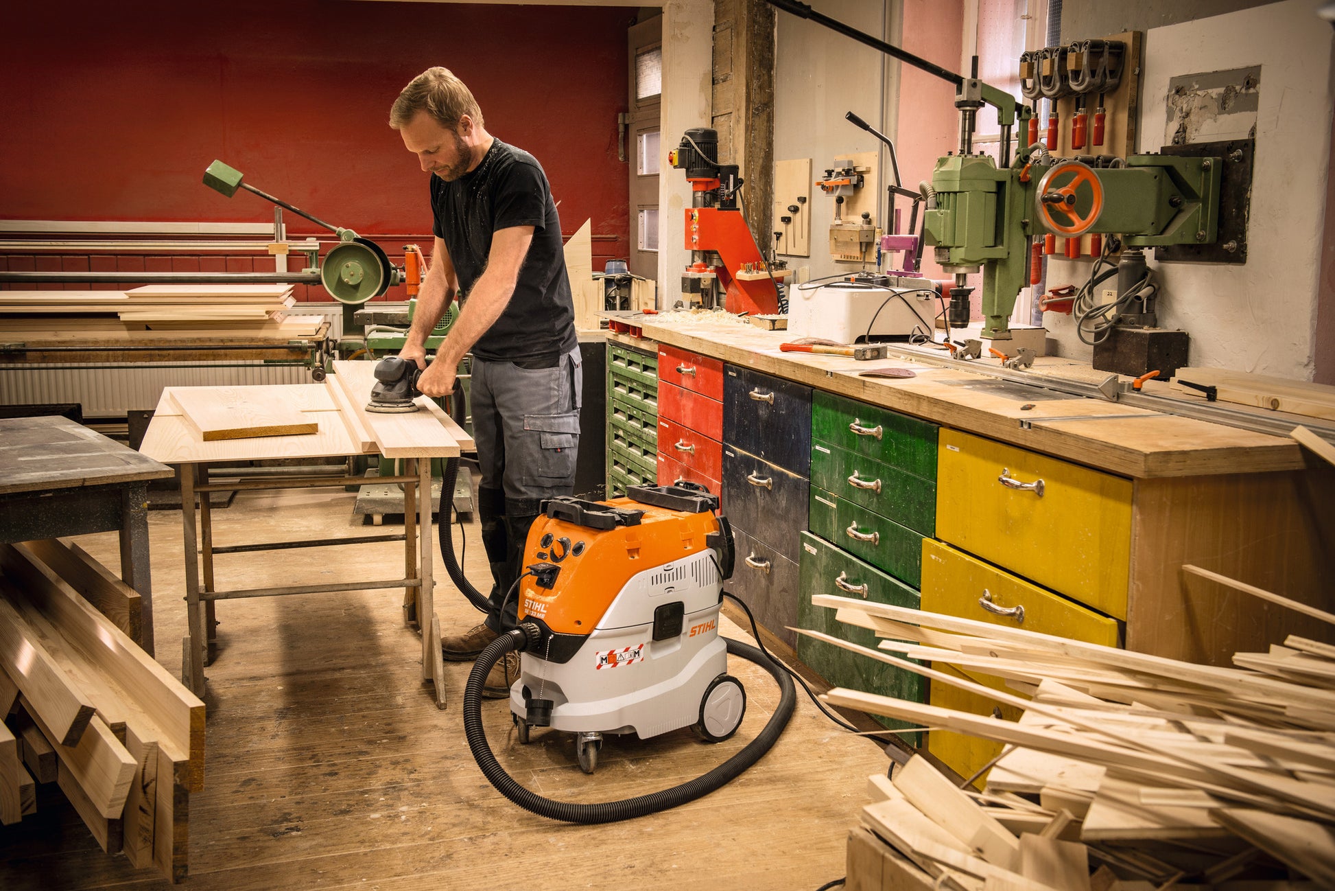 Aspiratore Stihl SE 133 ME con accessori