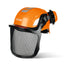 Casco giocattolo STIHL con visiera ribaltabile laterale