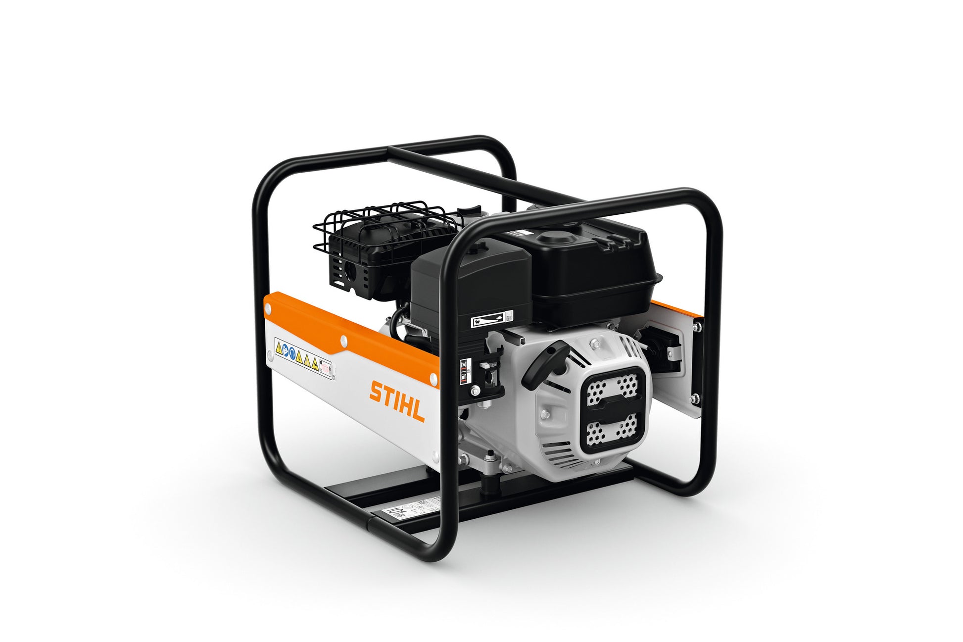 Pompa idrovora WP 300 di Stihl con motore e telaio robusto