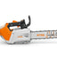 Dettaglio del sistema di tensionamento catena STIHL