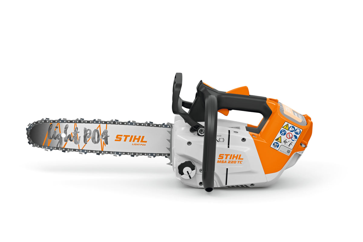Dettaglio della motosega STIHL MSA 220 TC-O