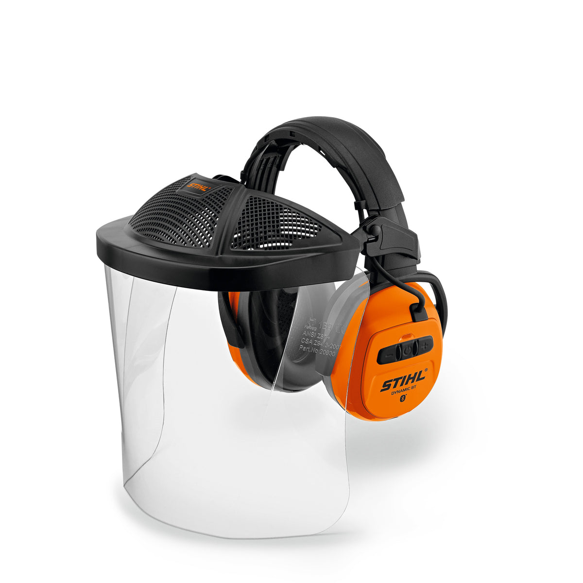 Casco Stihl DYNAMIC SOUND PC con visiera e cuffie Bluetooth integrati