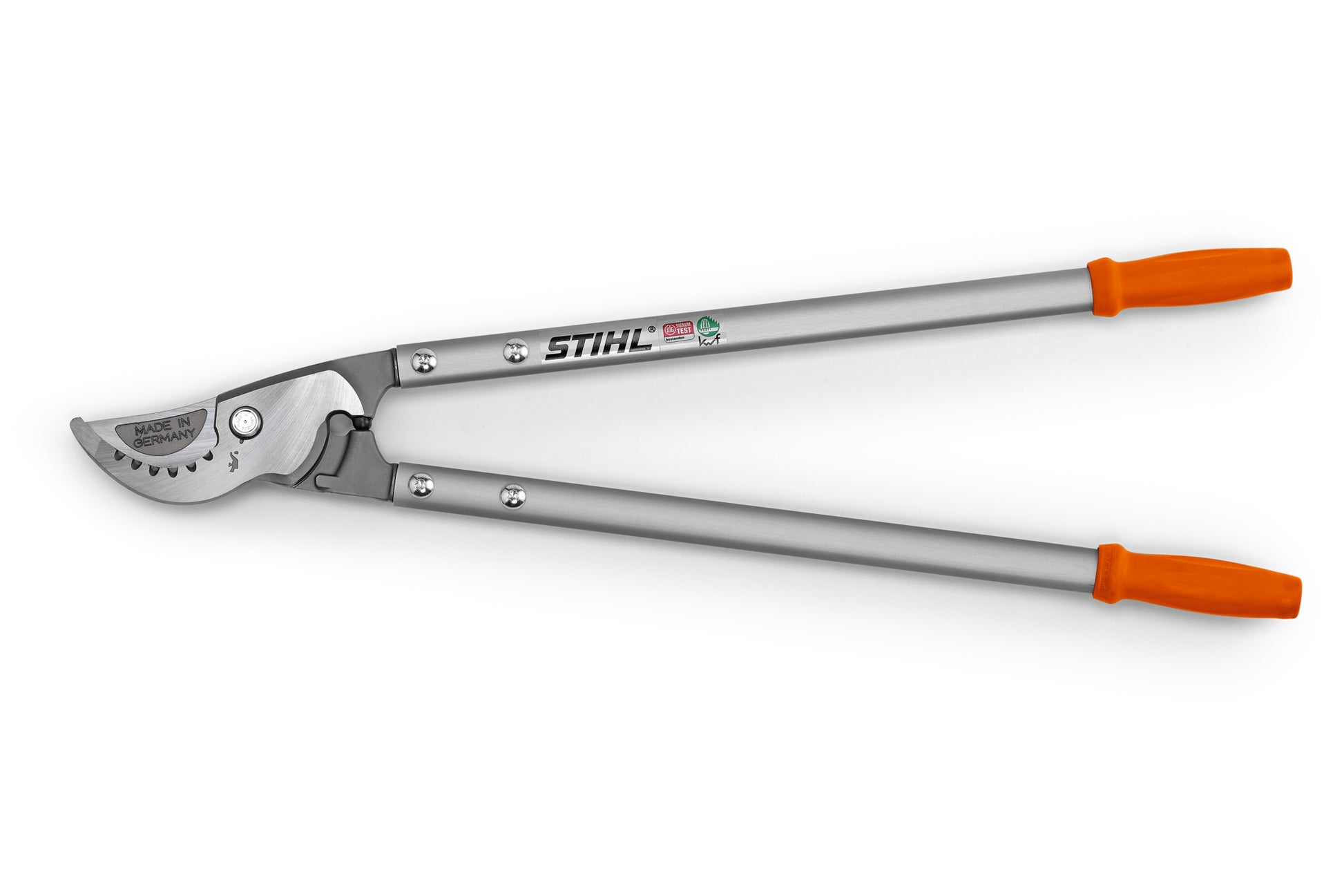 Cesoia per rami Bypass PB 30 di Stihl con impugnature ergonomiche e testa di taglio forgiata