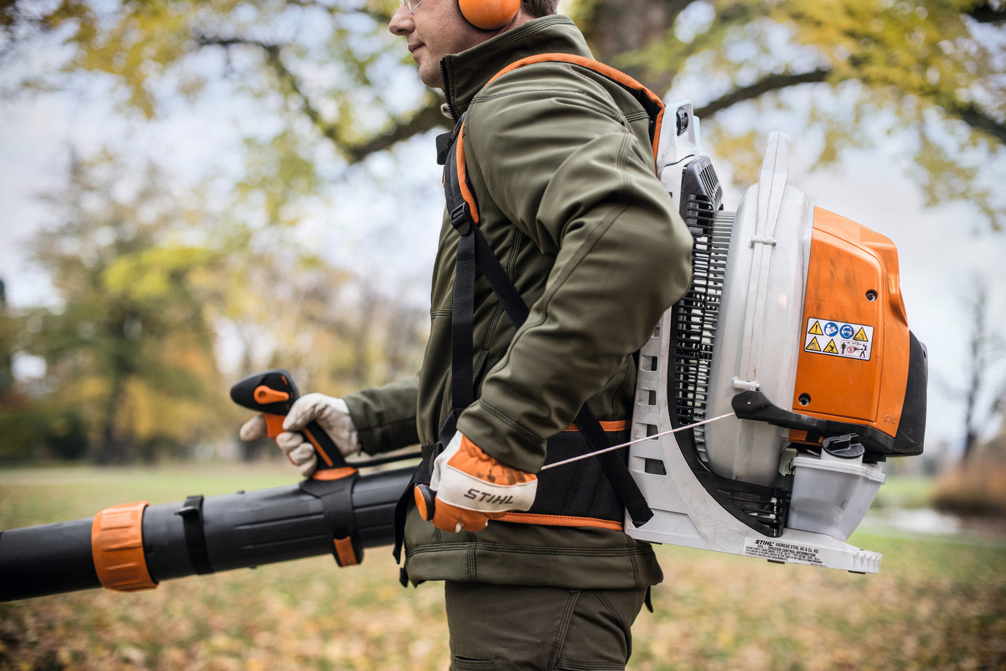 Soffiatore Stihl BR 800 CE con funzione di riavvio laterale