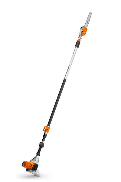 Potatore ad asta Stihl HT 135 con asta telescopica regolabile per tagli in altezza
