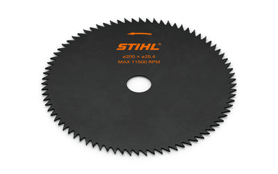 Sega circolare Stihl - Denti a Punta con lame per cespugli e tronchi