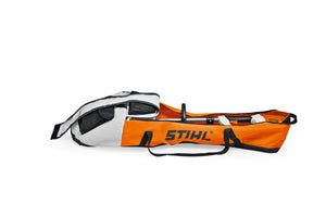 Borsa STIHL per trasporto attrezzature a batteria e Kombi, visione laterale