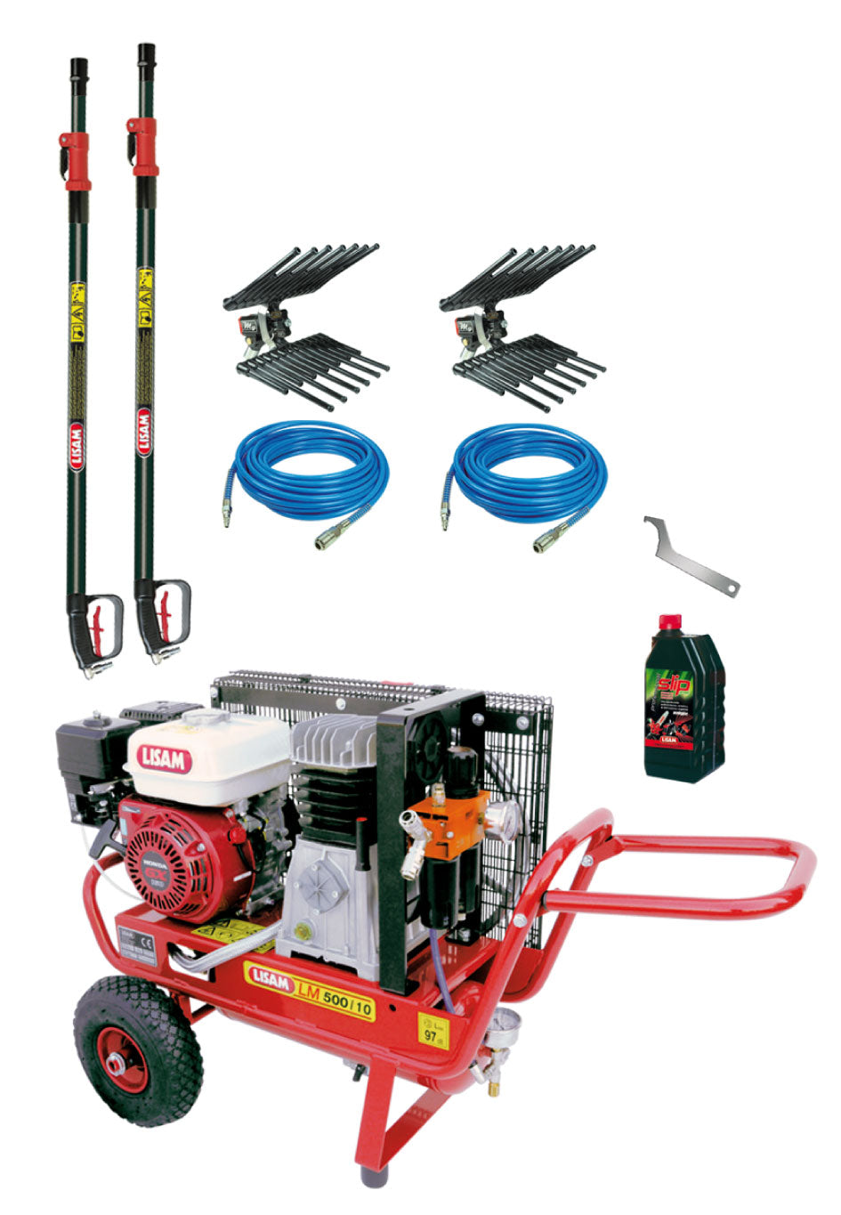 LISAM 500/10 Kit Hobby7 GX 160 2 OPERATORI