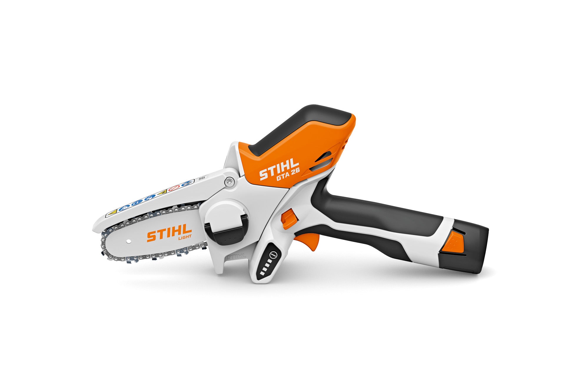STIHL GTA 26 utilizzato per potatura di precisione